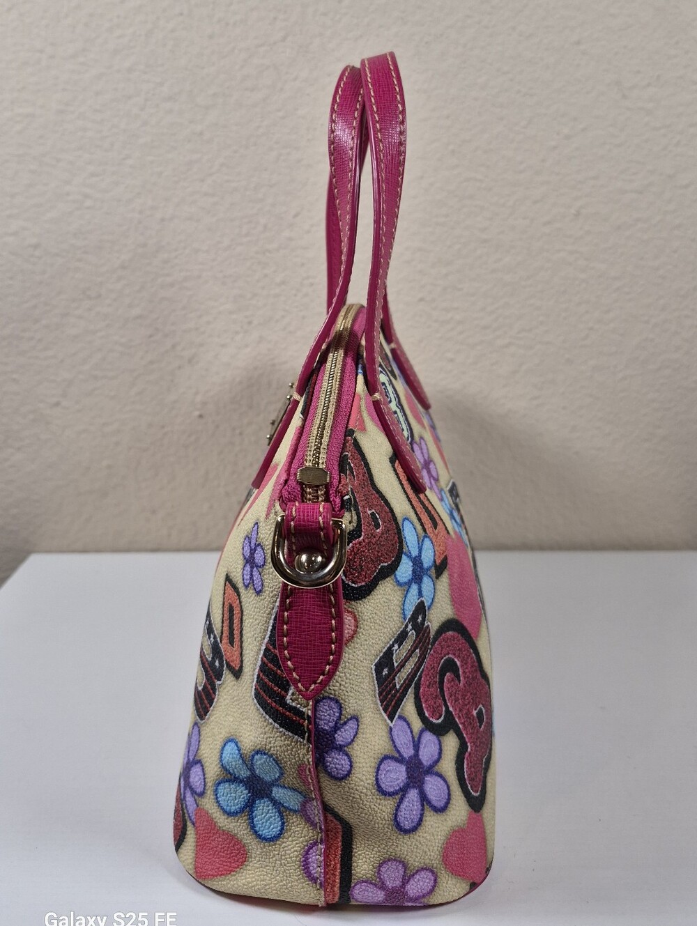 Dooney And Bourke Varsity Dome Satchel - Picture 8 of 17